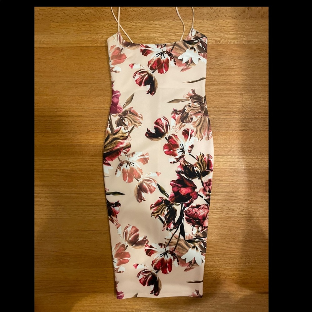 Missguided midi dress
